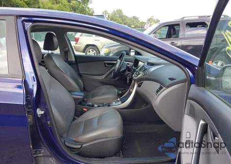 2013 Hyundai Elantra Limited из США, поврежденный, VIN 5NPDH4AE0DH284069